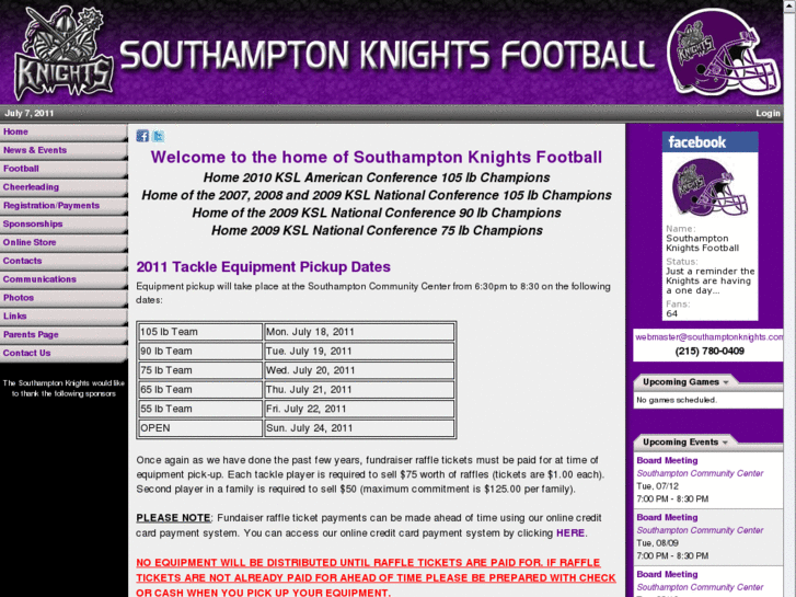 www.southamptonknights.com