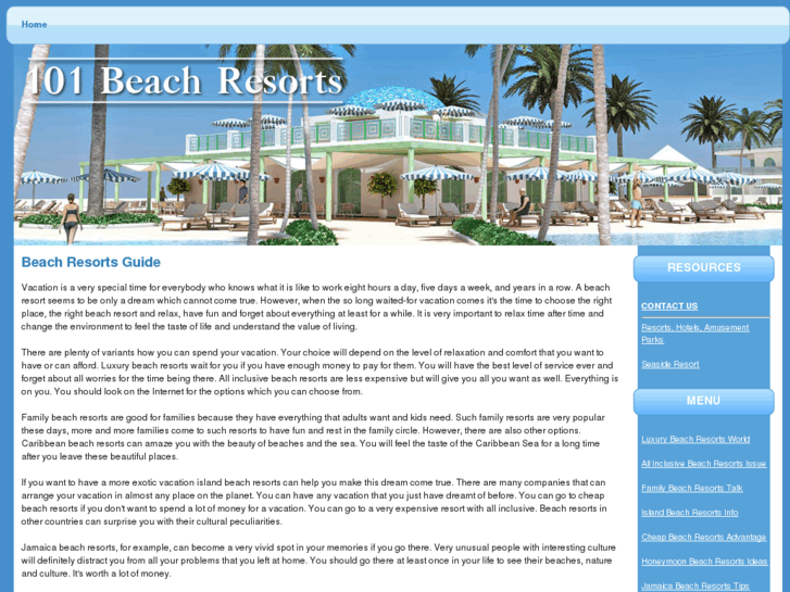 www.101beachresorts.com