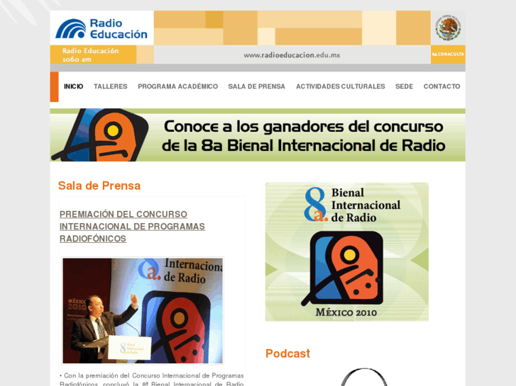 www.bienalderadio.gob.mx