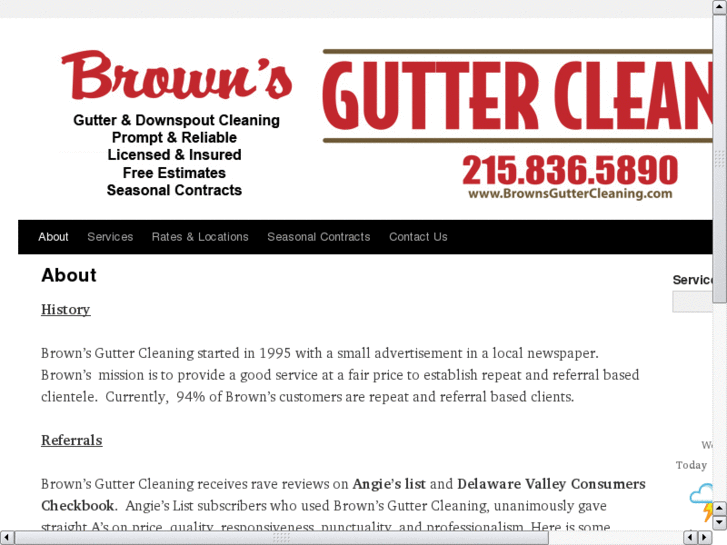 www.brownsguttercleaning.com