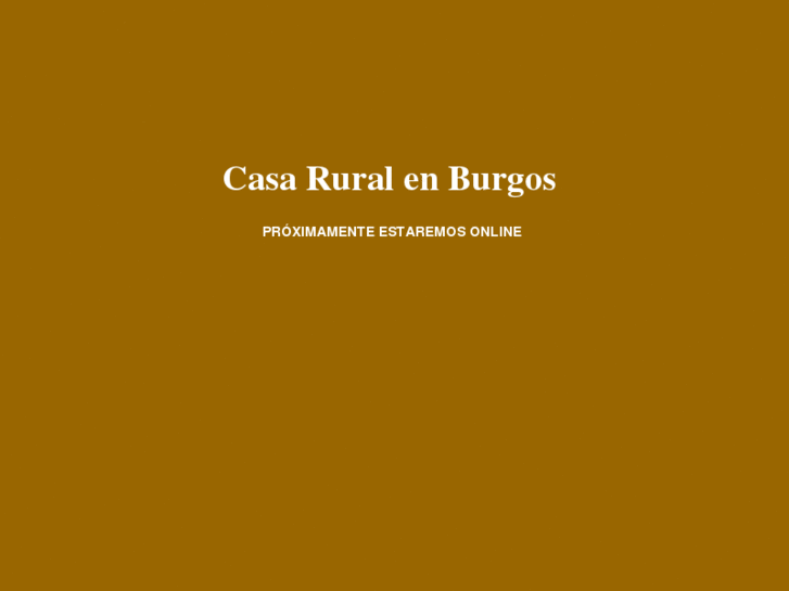 www.casaruralenburgos.com