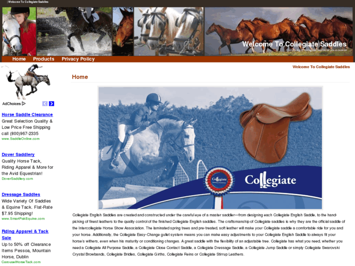 www.collegiate-saddles.com