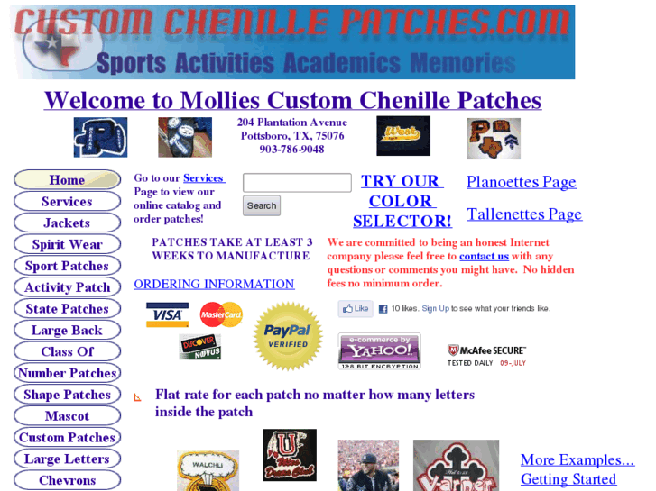 www.customchenillepatches.com