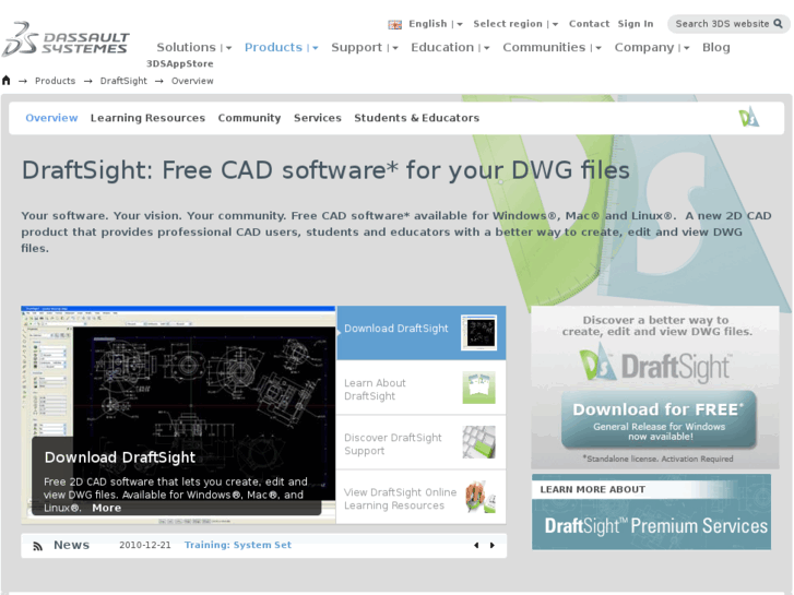 www.draftsightcad3ds.net