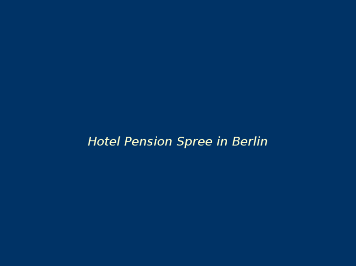 www.hotel-pension-spree.de