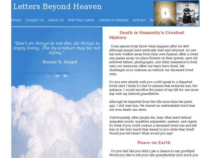 www.lettersbeyondheaven.com