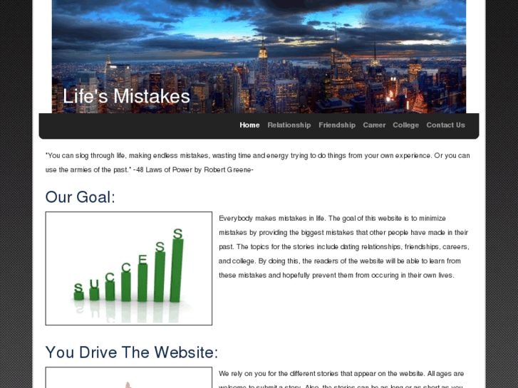 www.lifesmistakes.com