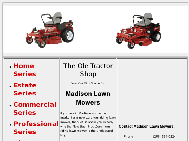 www.madison-lawn-mowers.com