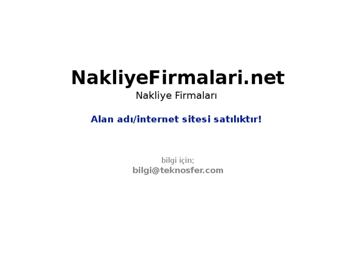 www.nakliyefirmalari.net