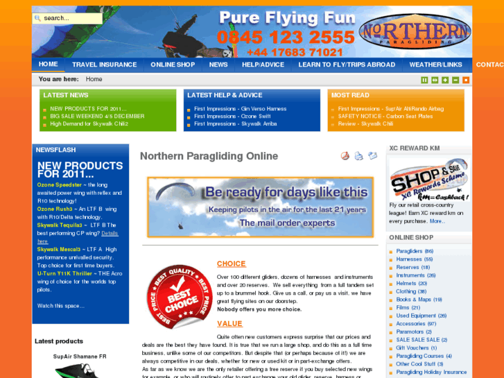 www.northern-paragliding.com