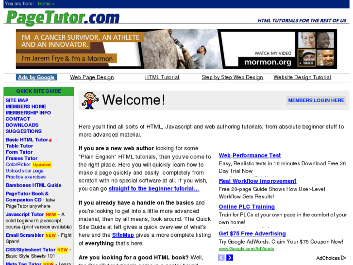 www.pagetutor.com