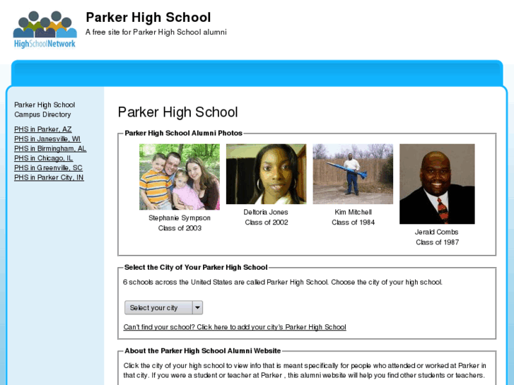 www.parkerhighschool.org