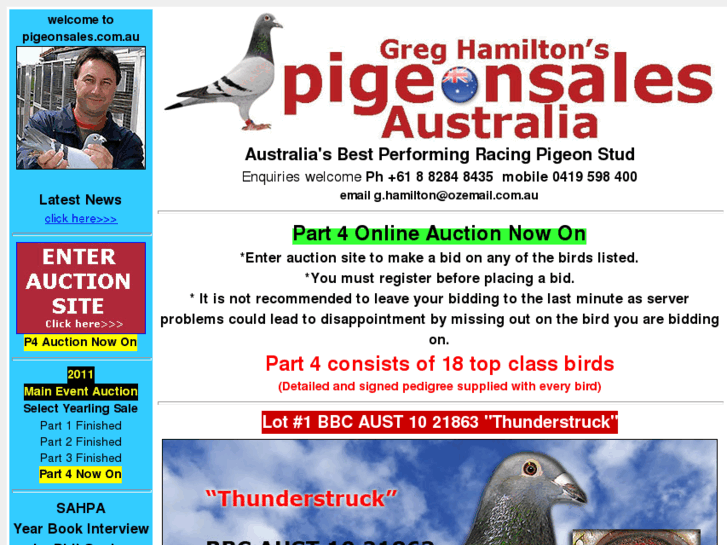 www.pigeonsales.com.au