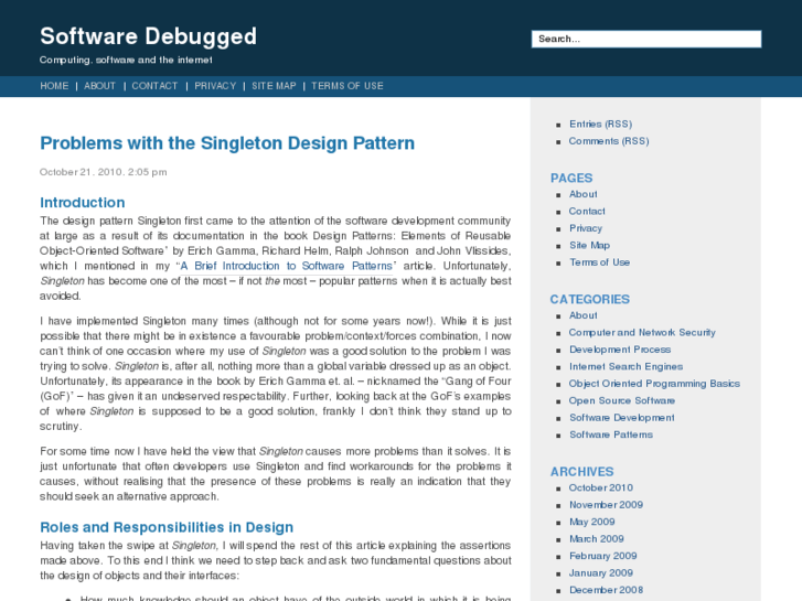 www.softwaredebugged.com