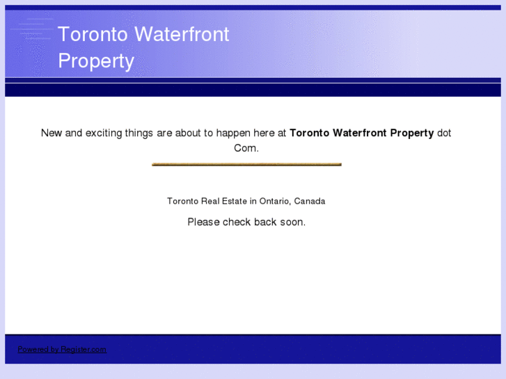 www.torontowaterfrontproperty.com