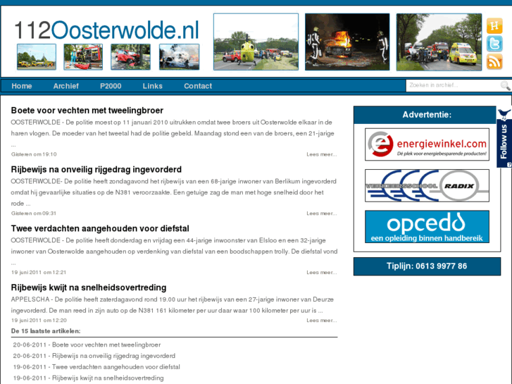 www.112oosterwolde.nl