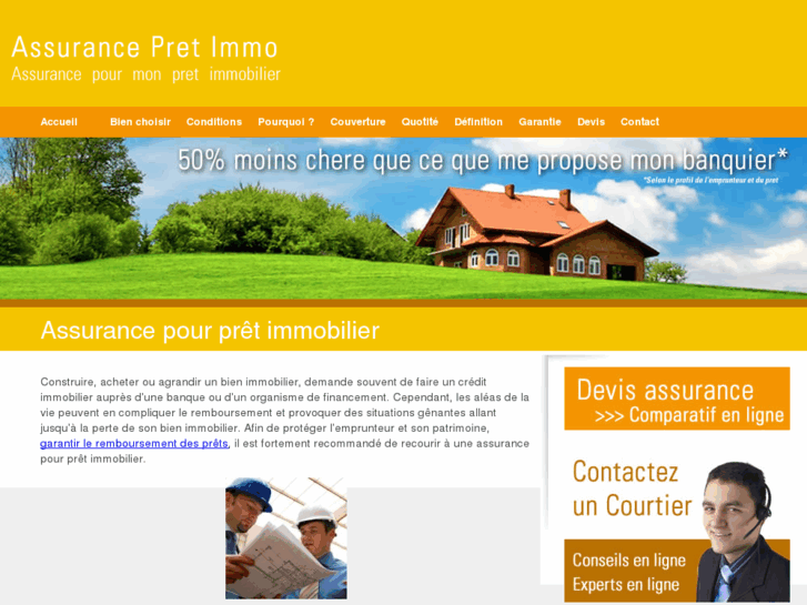 www.assurance-pour-pret-immobilier.com