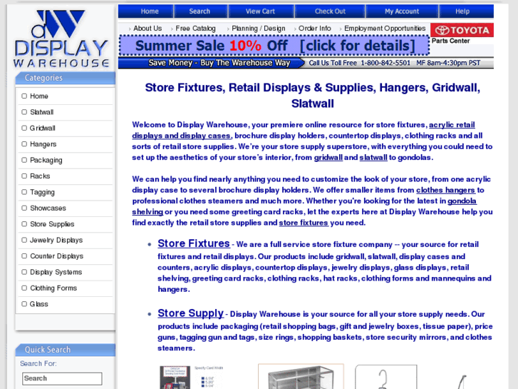 www.displaywarehouse.com