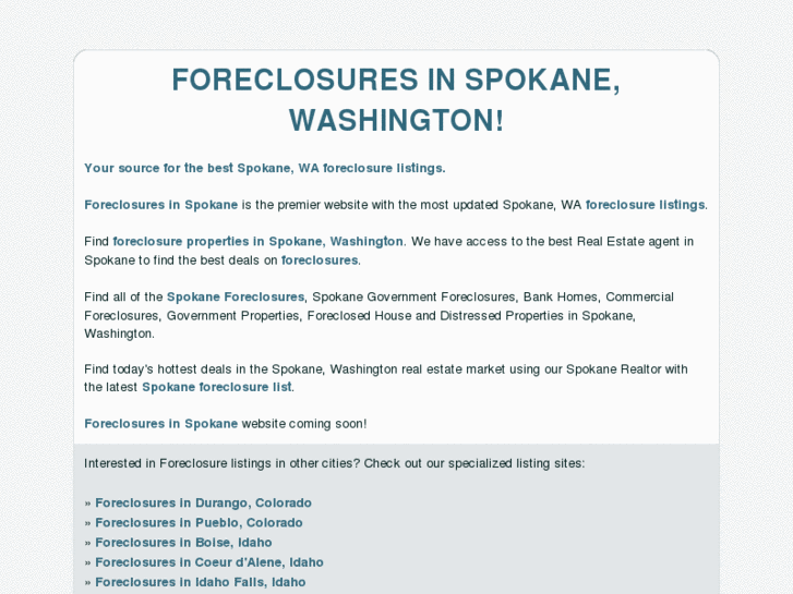 www.foreclosuresinspokane.com