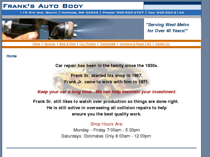 www.franksautobodyshop.com