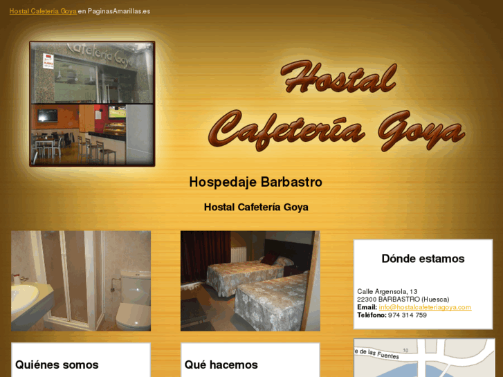 www.hostalcafeteriagoya.com