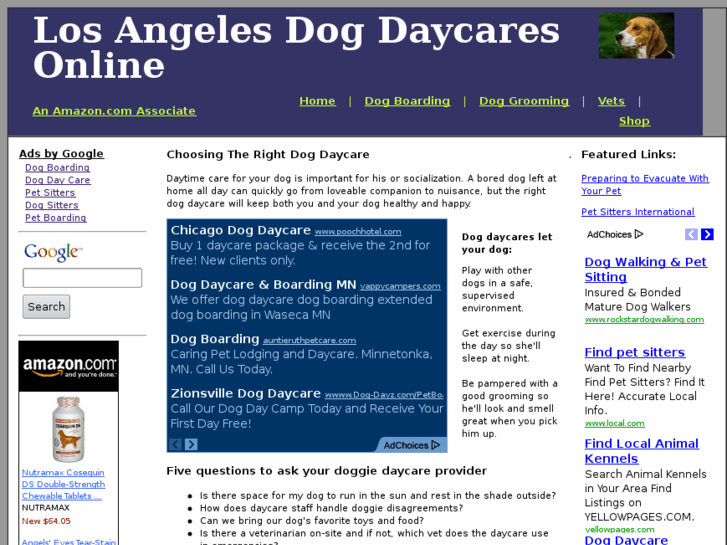 www.losangelesdogdaycares.com