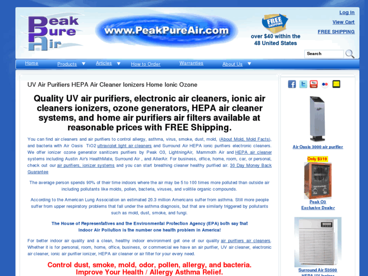 www.peakpureair.com