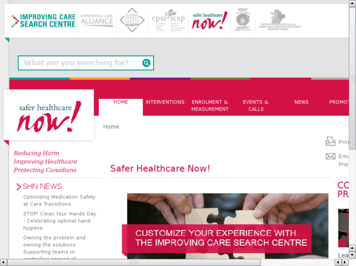 www.saferhealthcarenow.ca