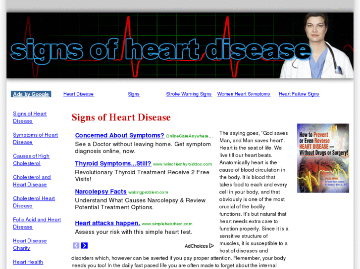 www.signs-of-heart-disease.com