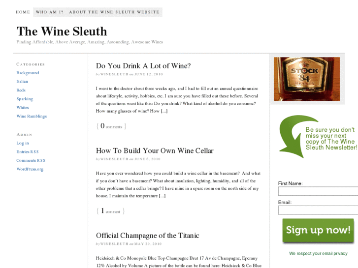 www.thewinesleuth.com