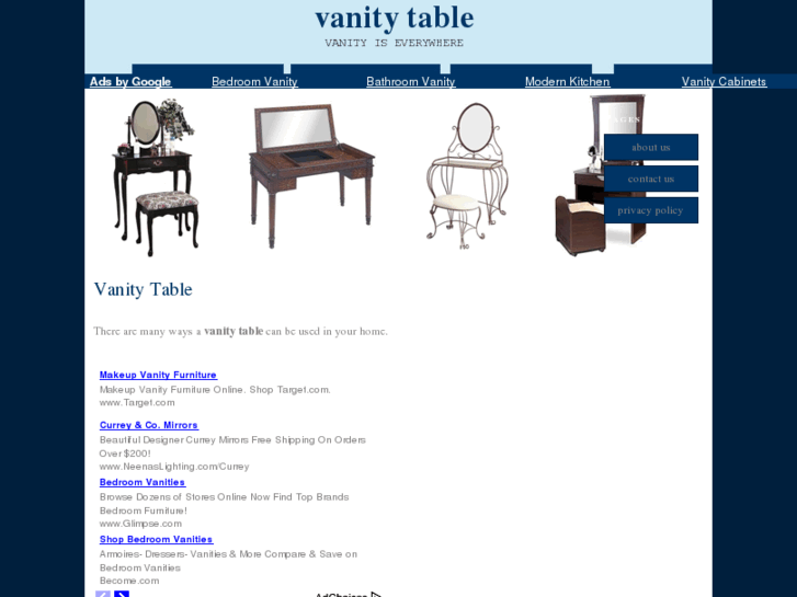 www.vanitytable.org