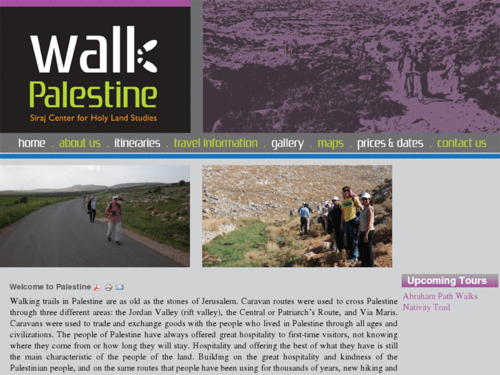 www.walkpalestine.com