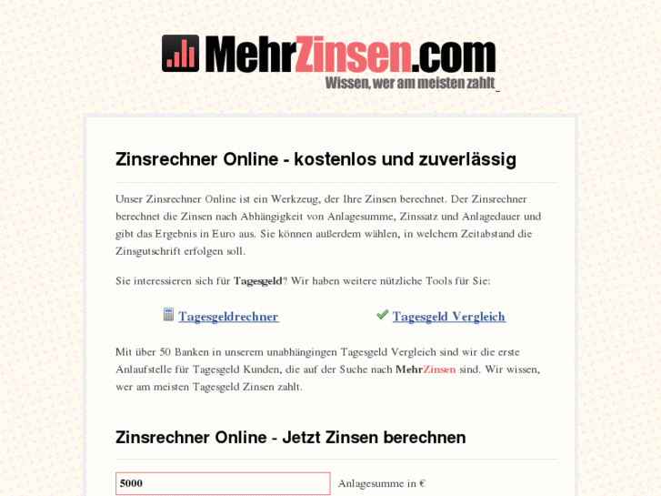 www.zinsrechneronline.com