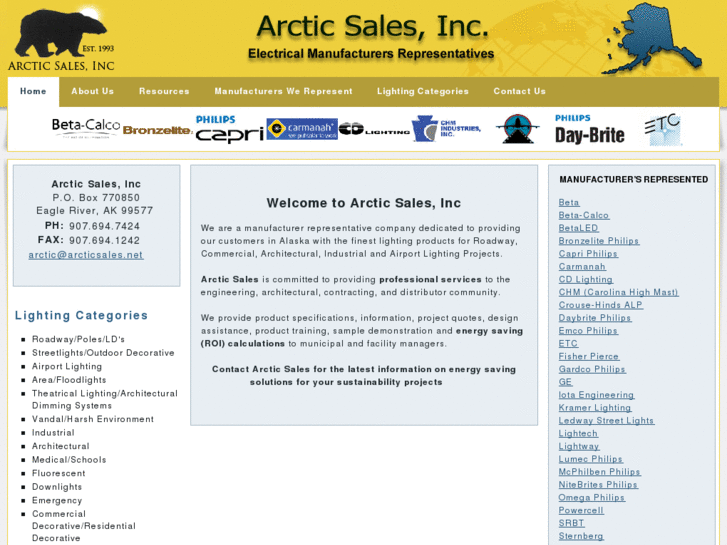 www.arcticsalesinc.net