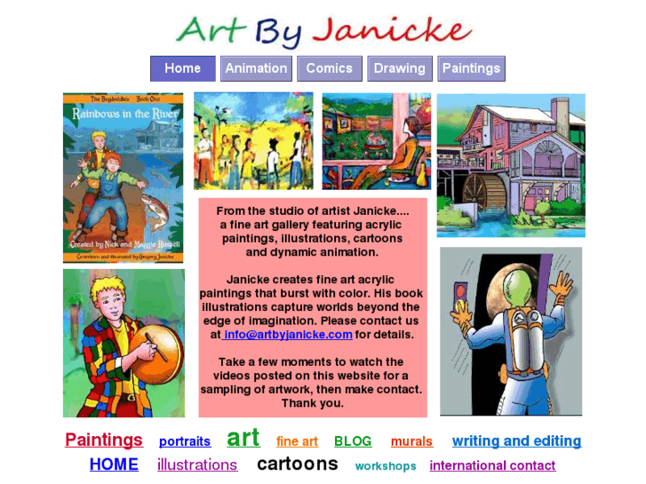 www.artbyjanicke.com