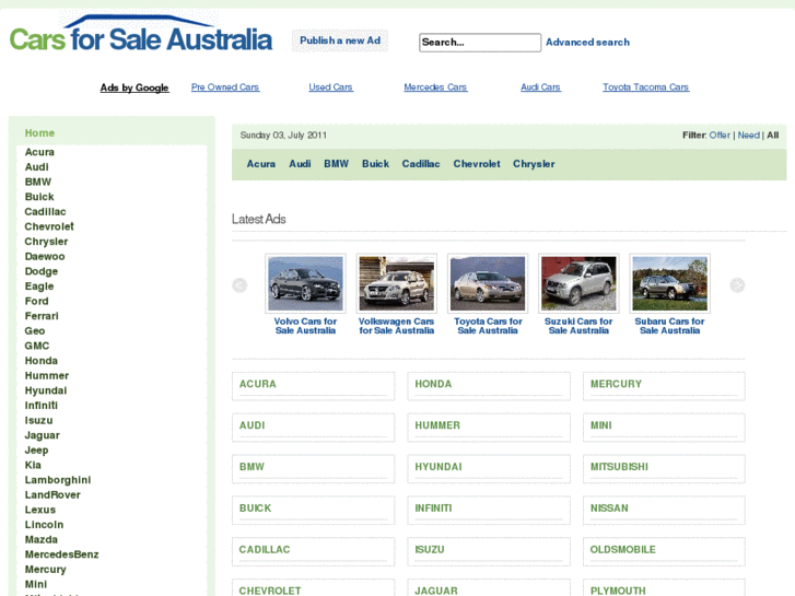 www.carsforsaleaustralia.net