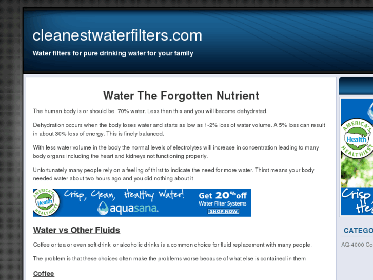 www.cleanestwaterfilters.com