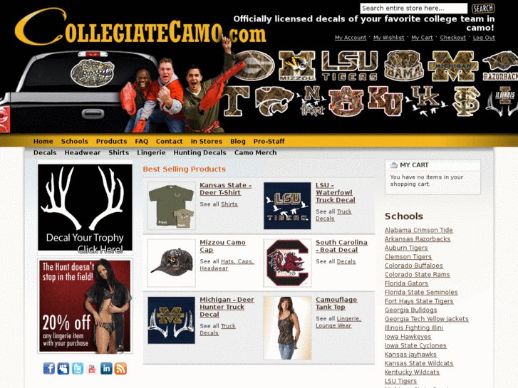 www.collegecamostore.com