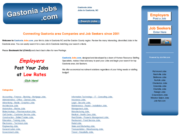 www.gastoniajobs.com