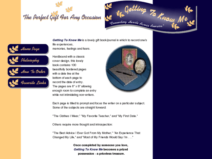 www.gettingtoknowme.com