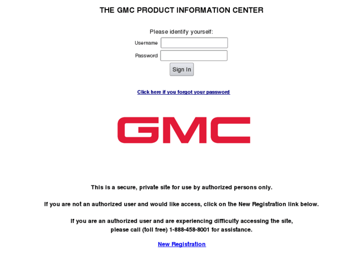 www.gmcproductinfocenter.com