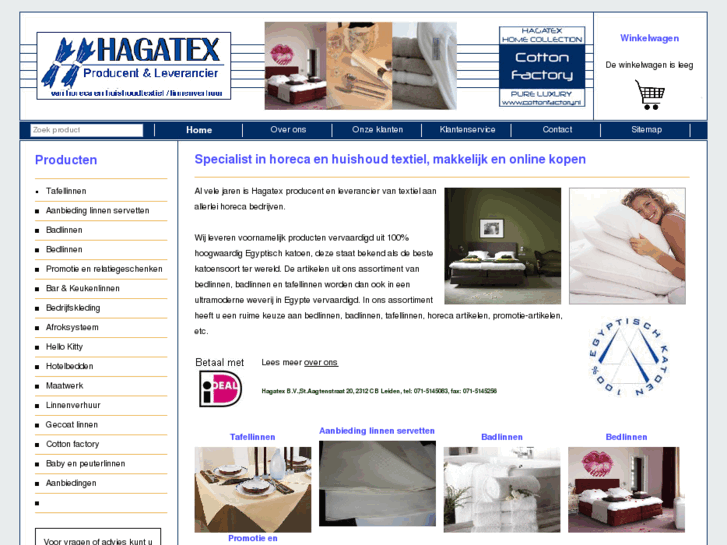 www.hagatex.nl