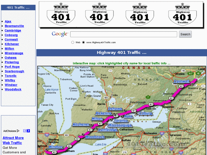 www.highway401traffic.com