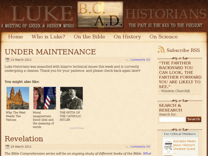 www.lukehistorians.com