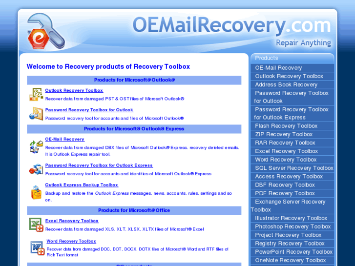 www.oemailrecovery.com