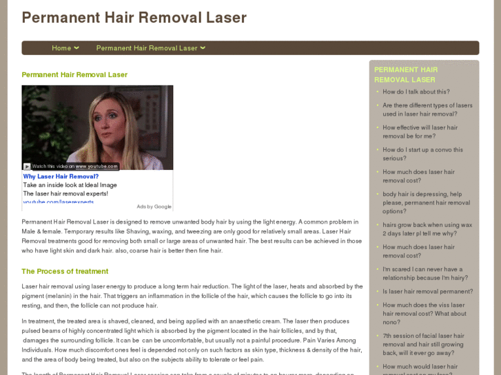 www.permanenthairremovallaser.net