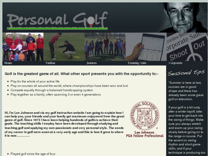www.personalgolf.co.uk