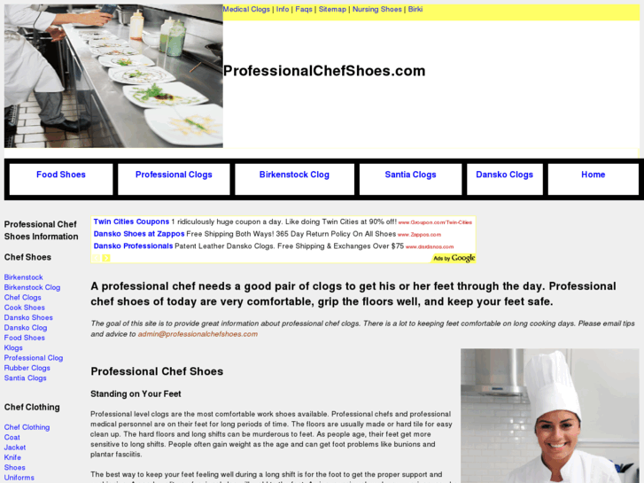 www.professionalchefshoes.com