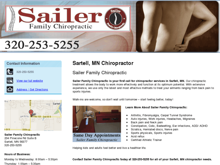 www.sailerfamilychiropracticsartell.com