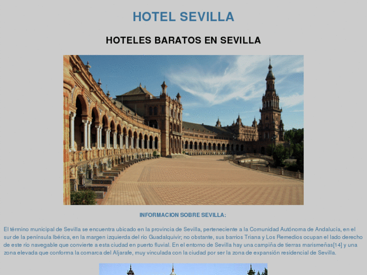 www.sevillahoteles.net